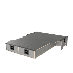 250mm Dobbelt Gulv - I.D. Buzz Cargo