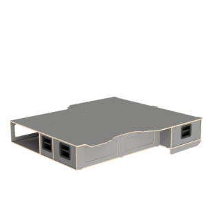 250mm Dobbelt gulv - Caddy Cargo - Image 2