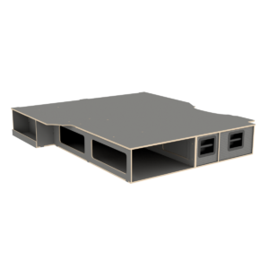 250mm Dobbelt gulv - Caddy Cargo - Image 3