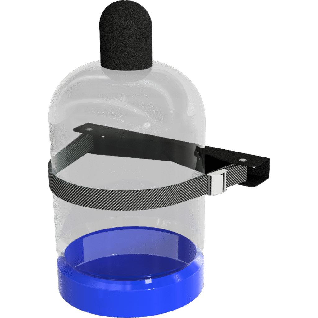 Gasflaskeholder enkel